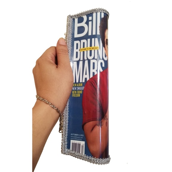 Handmade by Elle Handbags - Bruno Mars 🎶 Billboard Magazine Wallet